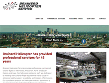 Tablet Screenshot of brainerdhelicopters.com